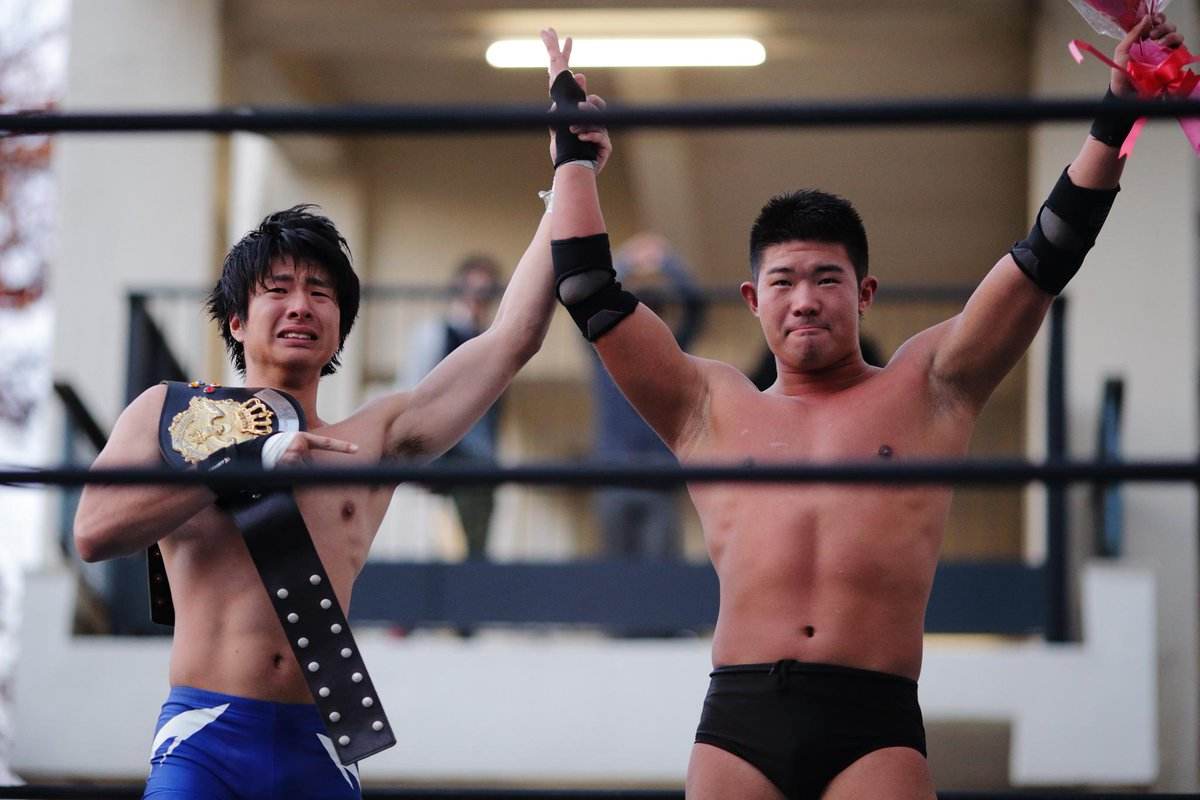 Professional wrestling by Japanese college students.