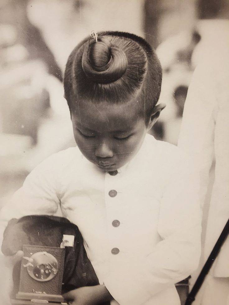 JOOK TRADITIONAL THAI CHILDREN'S HAIRSTYLE ทรงผมจุก