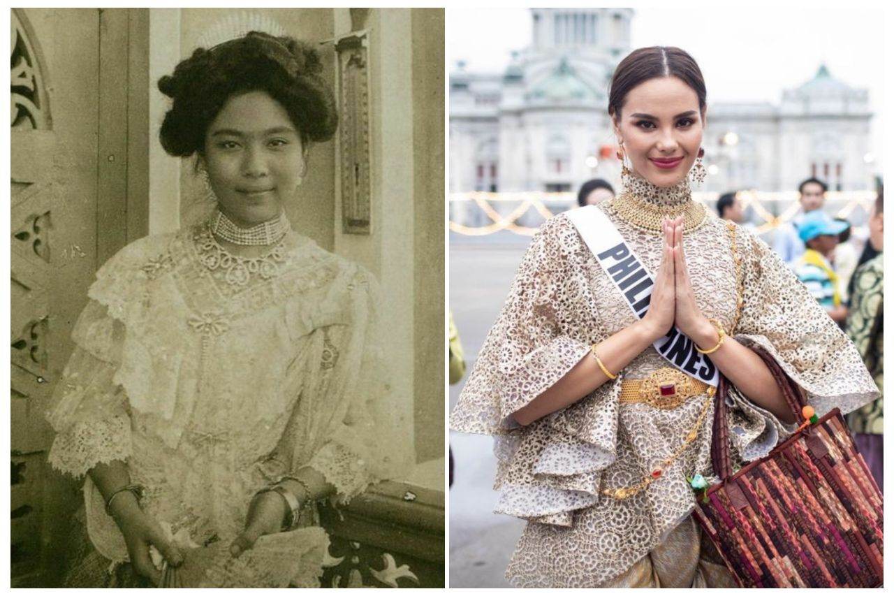 Thailand 🇹🇭:Thai style in the region of King Rama V, mixed fashion of Victorian style and Thai traditional.