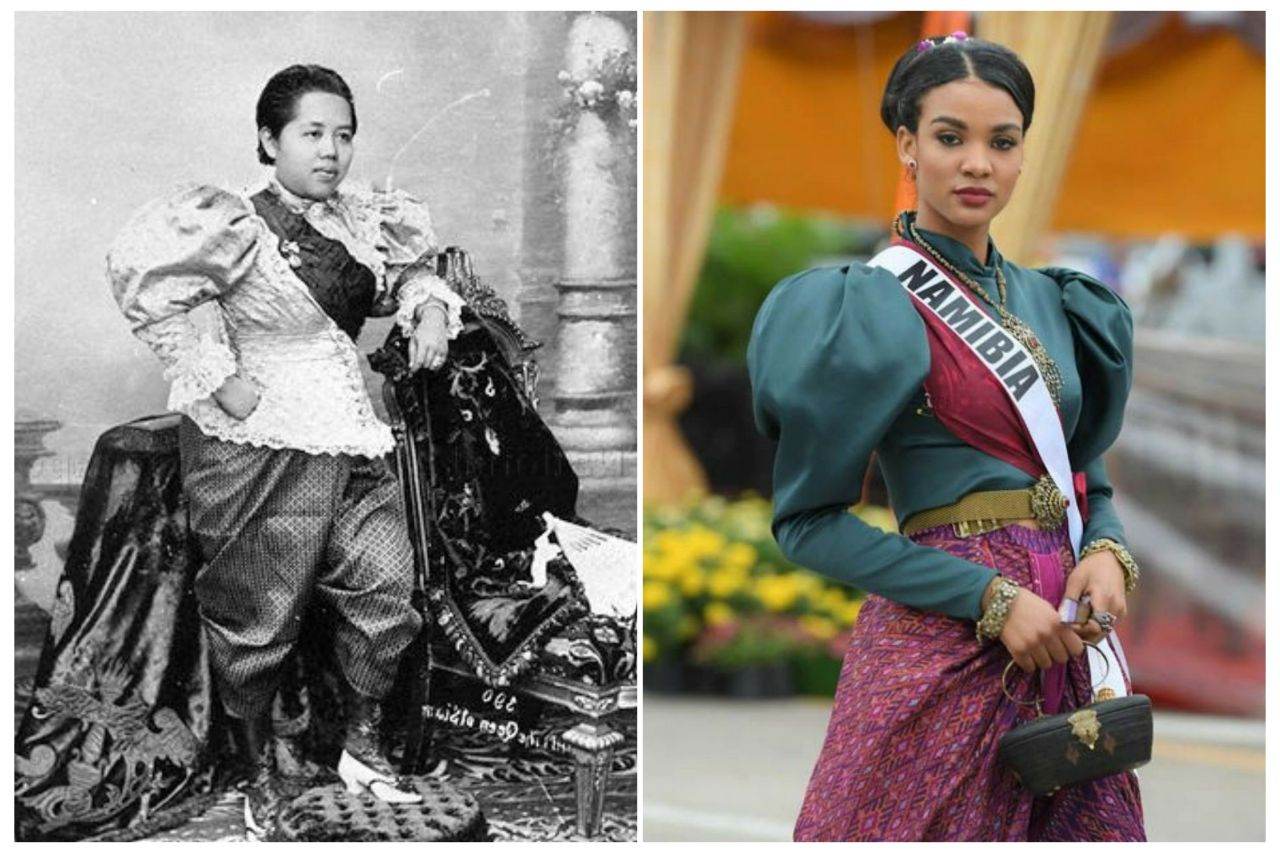 Thailand 🇹🇭:Thai style in the region of King Rama V, mixed fashion of Victorian style and Thai traditional.
