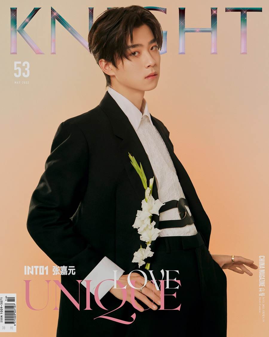 (INTO1) Zhang Jiayuan @ Knight Magazine China May 2022