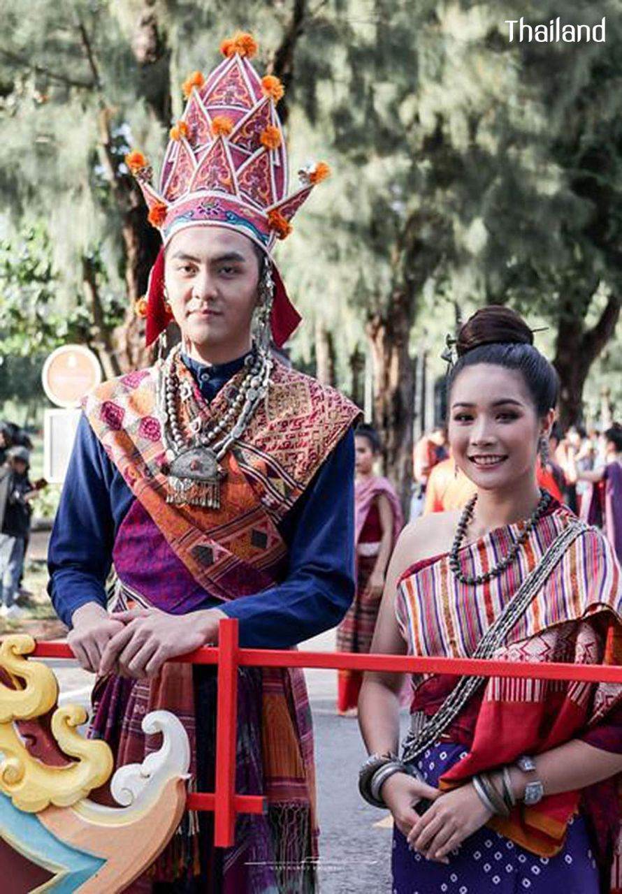 The Costume of Soeng Bung Fai in Rocket festival | THAILAND 🇹🇭