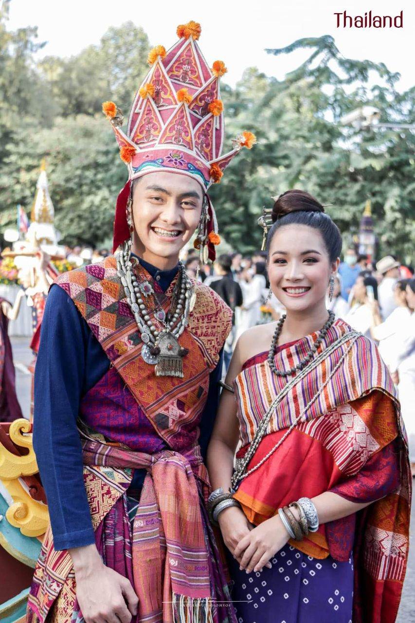 The Costume of Soeng Bung Fai in Rocket festival | THAILAND 🇹🇭