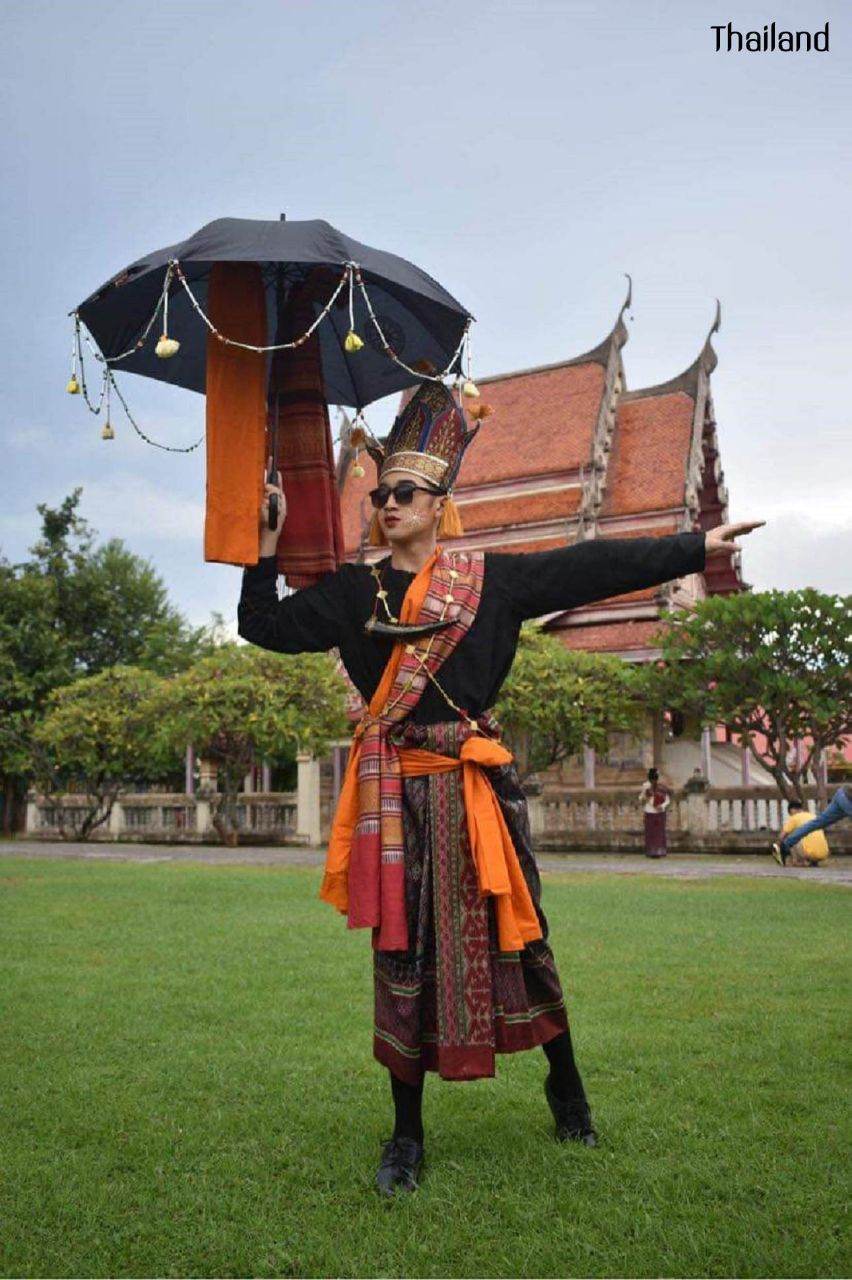 The Costume of Soeng Bung Fai in Rocket festival | THAILAND 🇹🇭