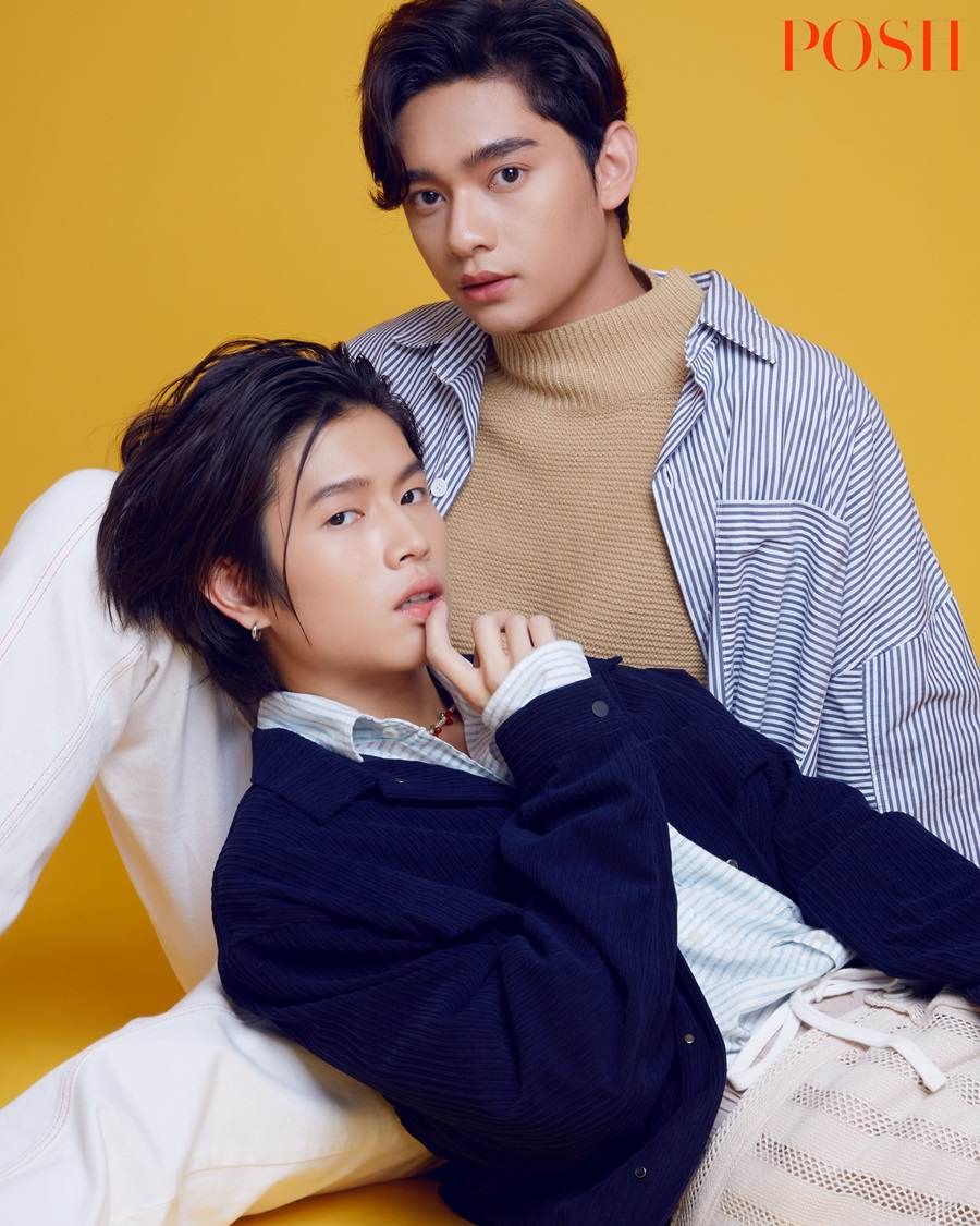 ก้าวหน้า-กิตติภัทร & เทอร์โบ-ชนกชนม์ @ POSH Magazine Thailand