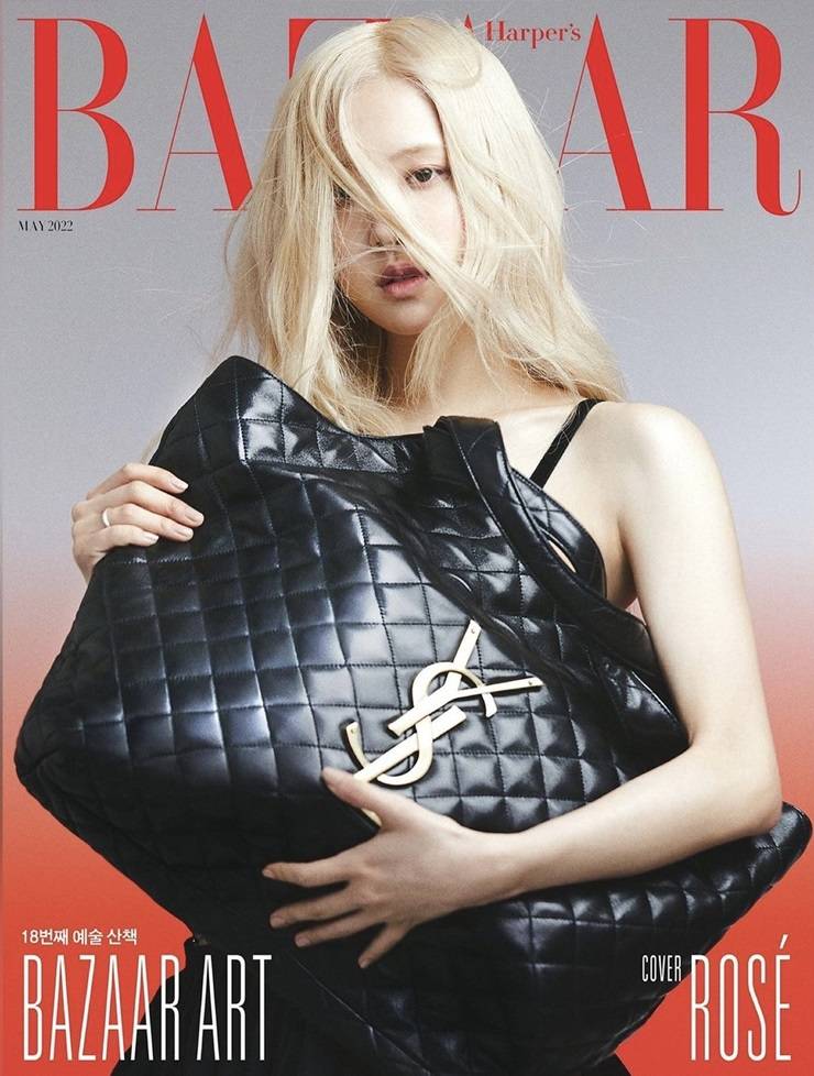 (BLACKPINK) Ros&eacute; @ Harper&rsquo;s Bazaar Korea May 2022