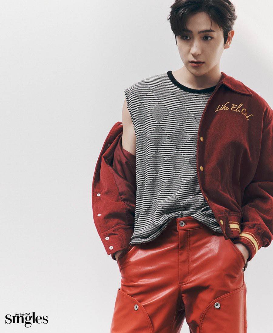 (THE BOYZ) Younghoon, Hyunjae, Kevin & New @ Singles Korea May 2022