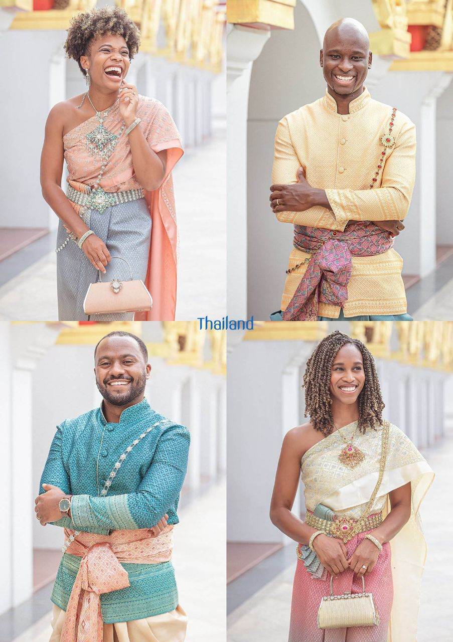 The foreigner and Thai Traditional Costume | THAILAND 🇹🇭