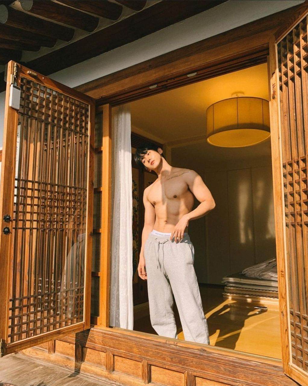 หนุ่มเกาหลีสุดละมุน รูปพร้อม วาร์ป