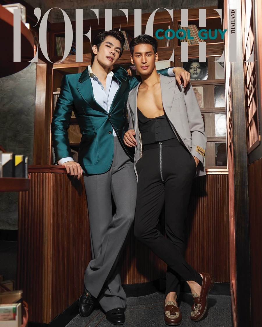 อาโป-ณัฐวิญญ์ & มาย-ภาคภูมิ @ L'Officiel Thailand May 2022