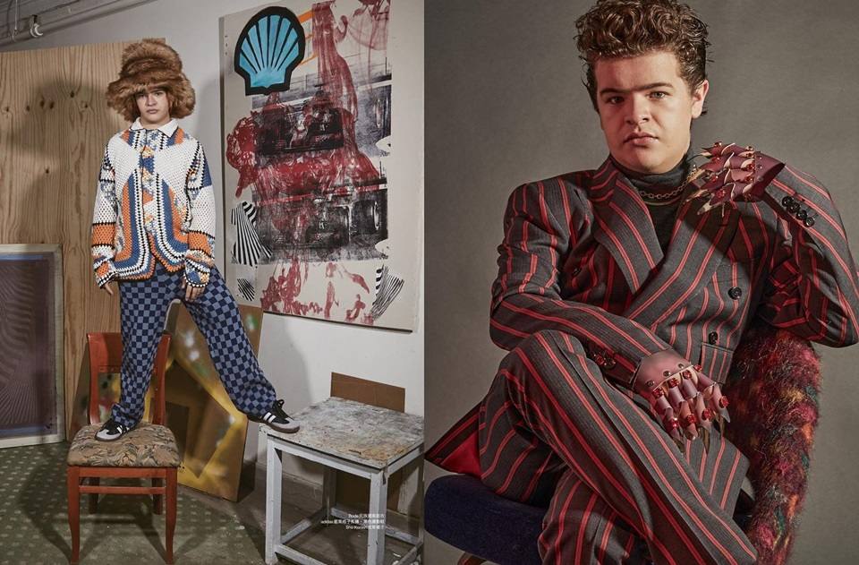 Gaten Matarazzo @ Men&rsquo;s Uno HK May 2022