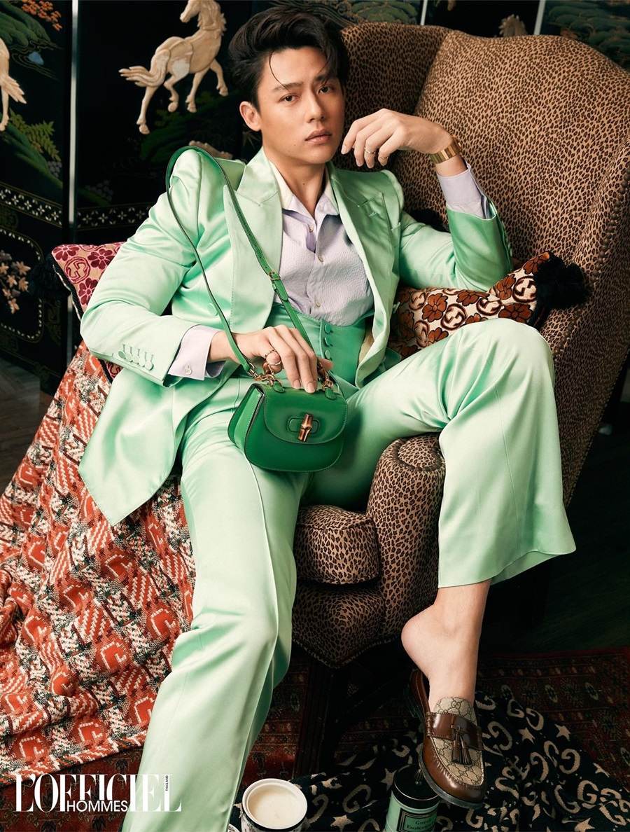 หมาก ปริญ @ L'Officiel Hommes Thailand April 2022