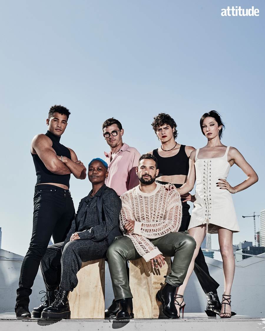Cast 'Queer as Folk' @ Attitude UK July 2022