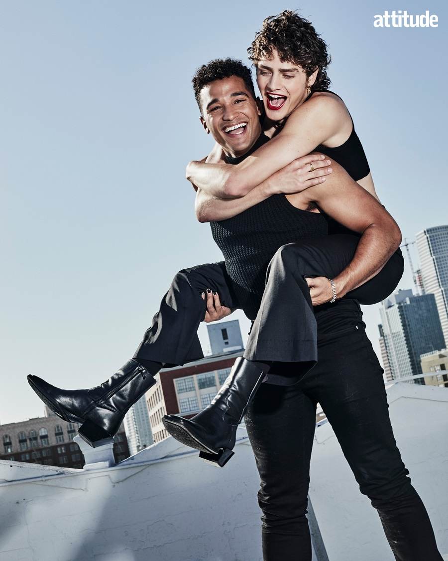 Cast 'Queer as Folk' @ Attitude UK July 2022