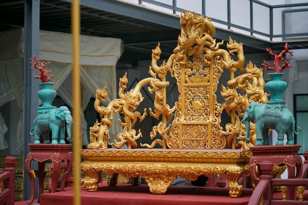 Thailand:Thai art:Thai culture.ฉากและอุปกรณ์ประกอบโขน:Khon: Asia art.