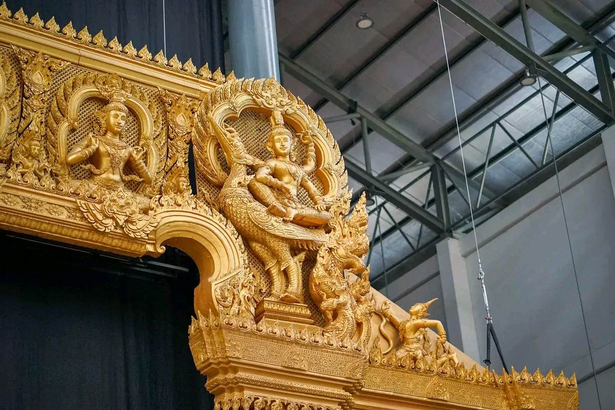 Thailand:Thai art:Thai culture.ฉากและอุปกรณ์ประกอบโขน:Khon: Asia art.
