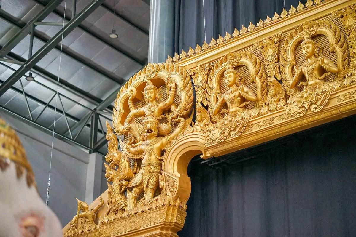 Thailand:Thai art:Thai culture.ฉากและอุปกรณ์ประกอบโขน:Khon: Asia art.