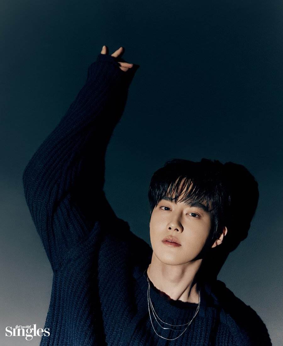 Suho @ Singles Korea June 2022