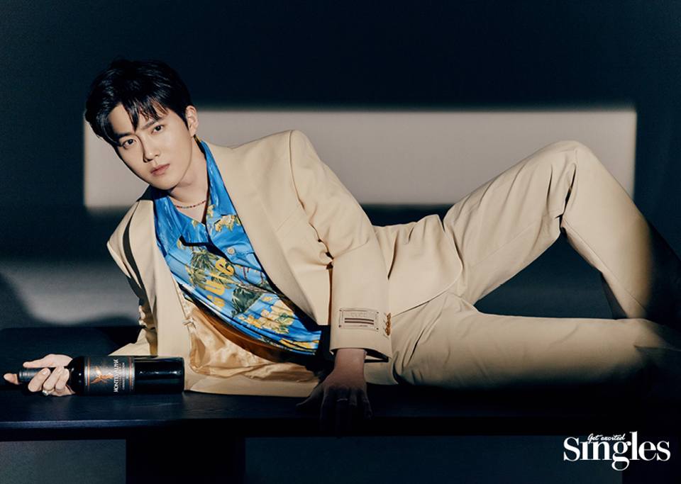 Suho @ Singles Korea June 2022