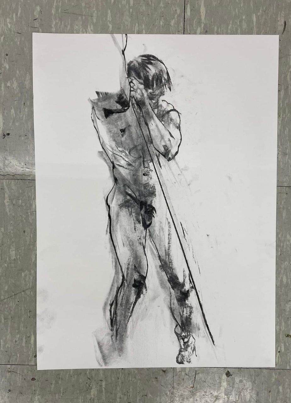 ดีต่อใจ#2375วาดภาพนู้ด