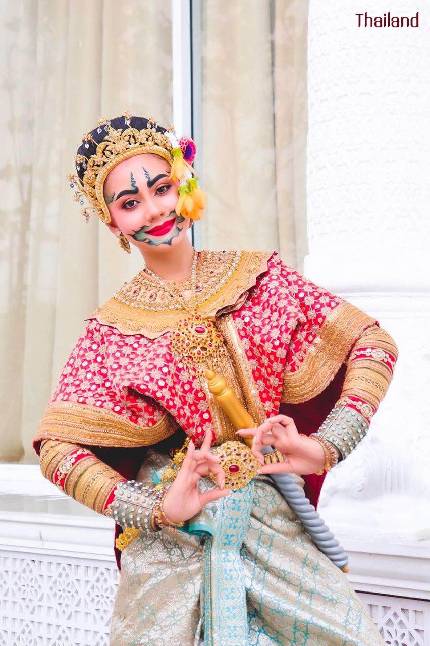 Thai Dance "ระบำนางยักษ์ล้อตะโพน" | THAILAND 🇹🇭