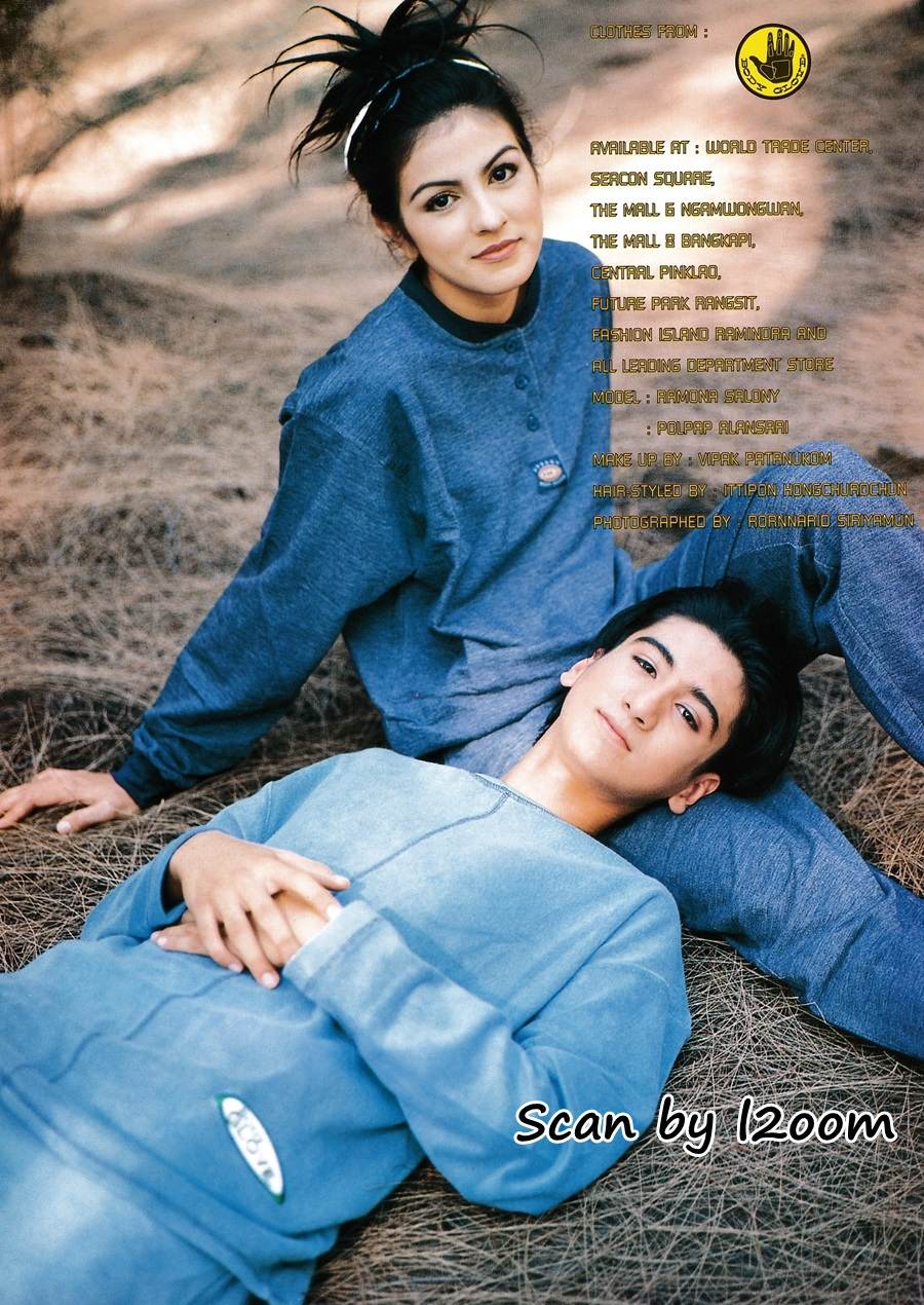 (วันวาน) แอ๊นท์ ธรัญญา & อุ๋ม อาภาศิริ @ นิตยสาร จันทร์ ปีที่ 10 ฉบับที่ 112 มกราคม 2540