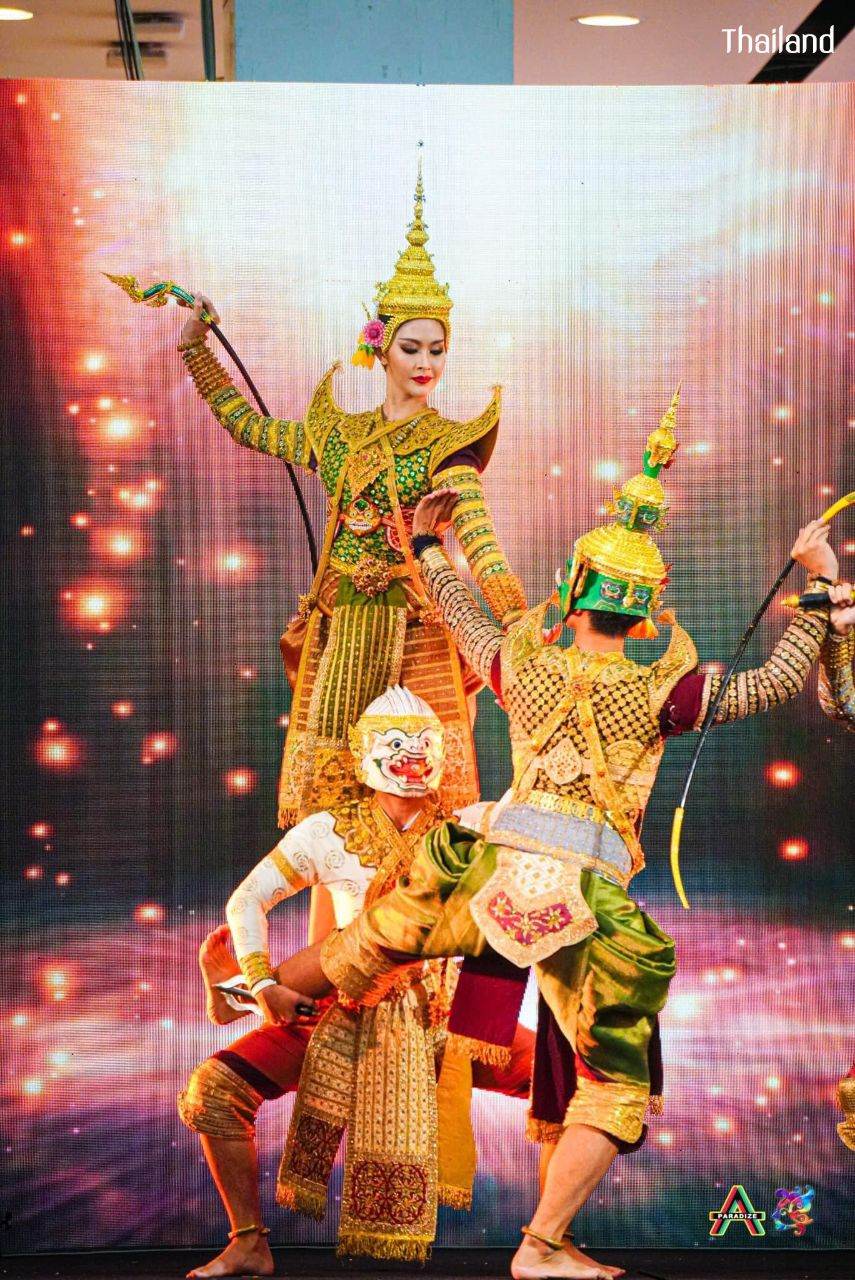 Khon performance by Rock Kwanlada, Miss Tiffany 2020 in the International Queen 2022 contest at Pattaya | THAILAND 🇹🇭