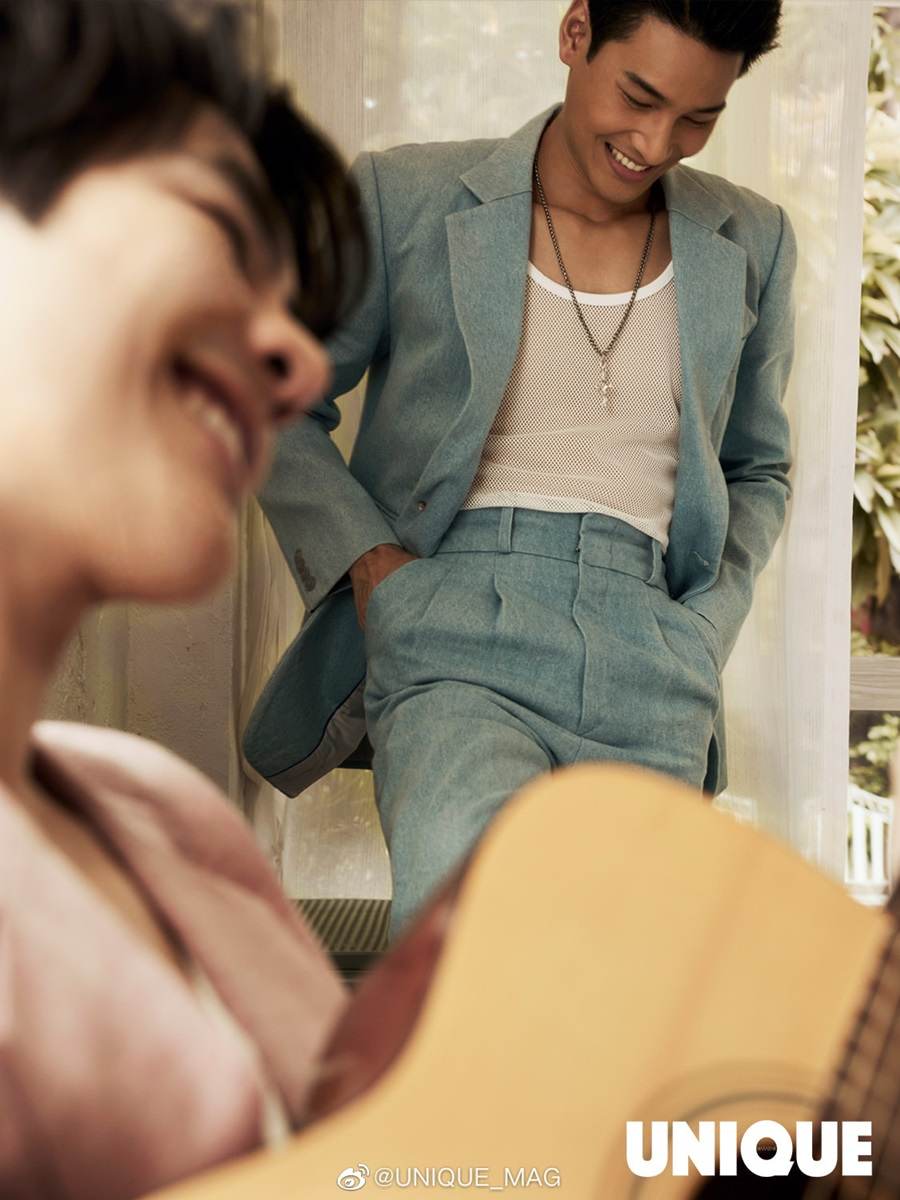 อาโป-ณัฐวิญญ์ & มาย-ภาคภูมิ @ UNIQUE Magazine China July 2022