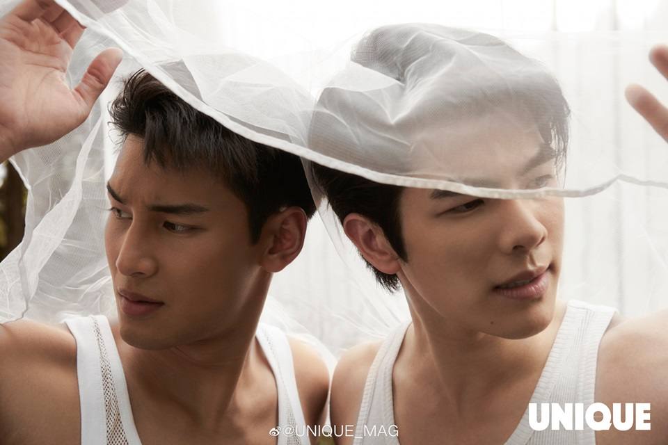 อาโป-ณัฐวิญญ์ & มาย-ภาคภูมิ @ UNIQUE Magazine China July 2022