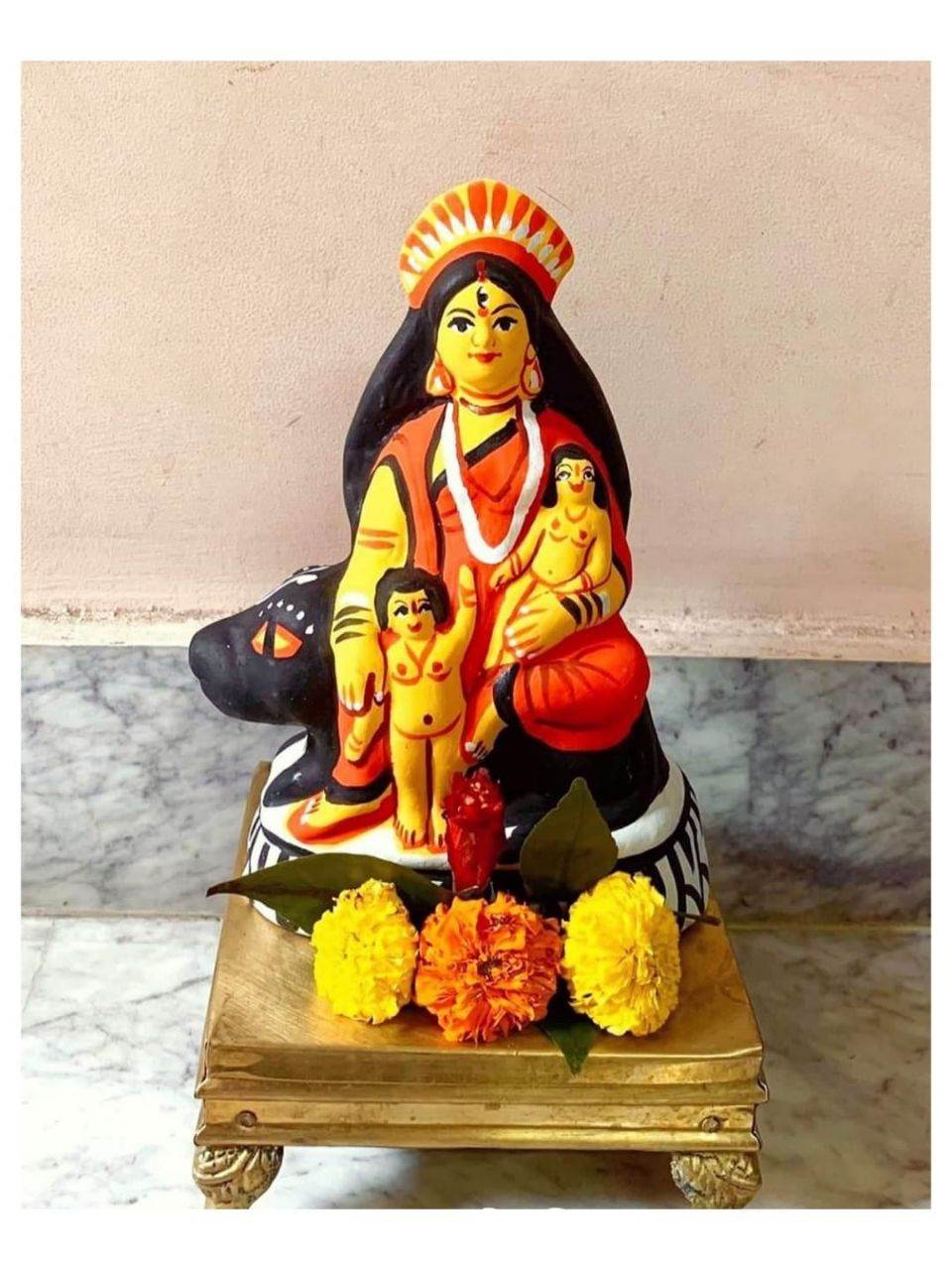 Goddess Shashthi Photo by fb.অ র্প 16 06 2021.