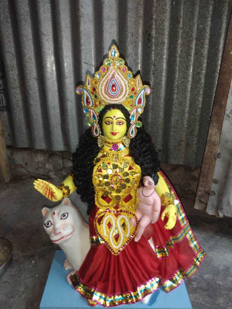 Goddess Shashthi Photo by fb.Bob Biku 27 05 2021.