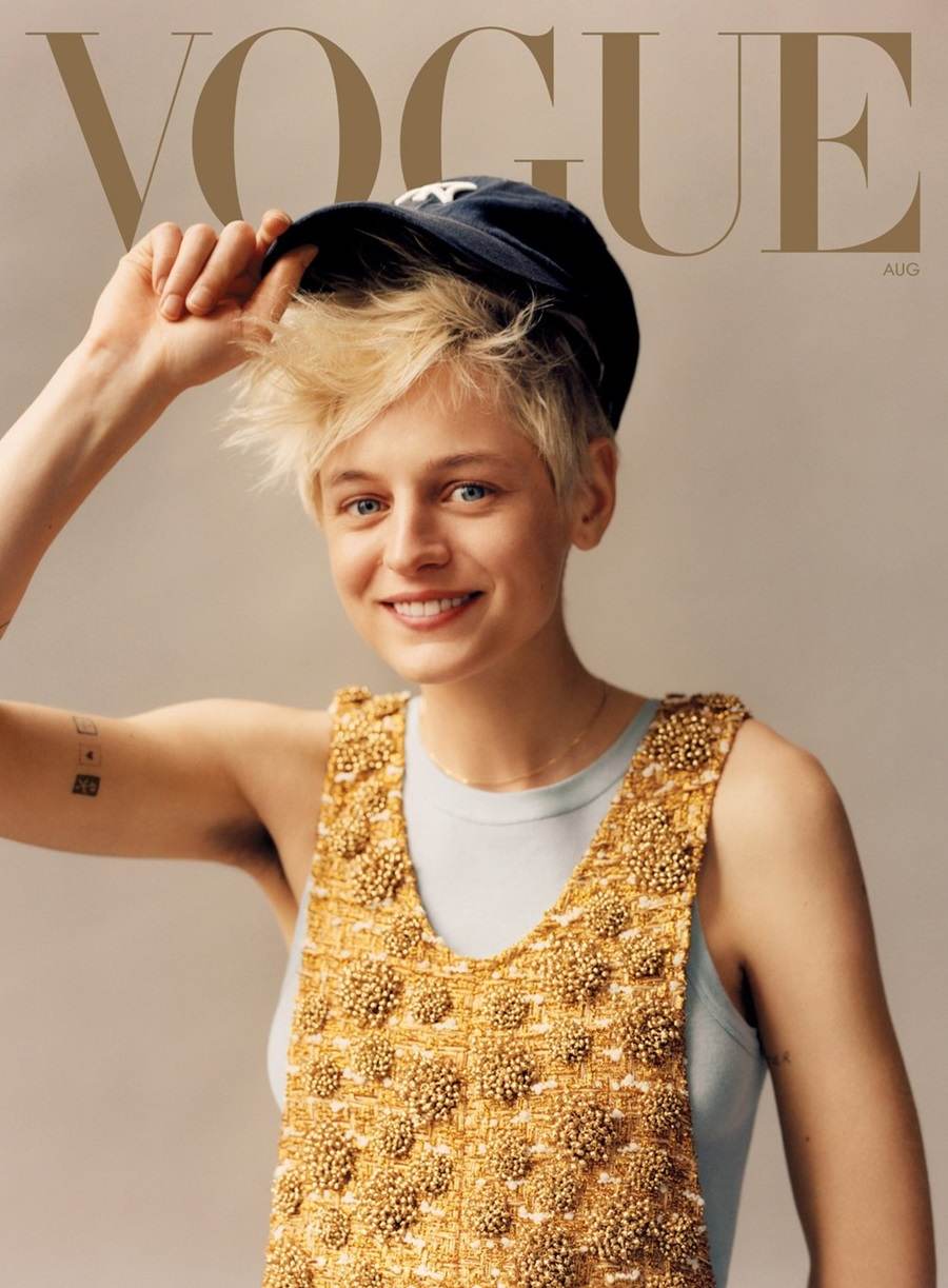 Emma Corrin @ Vogue US August 2022