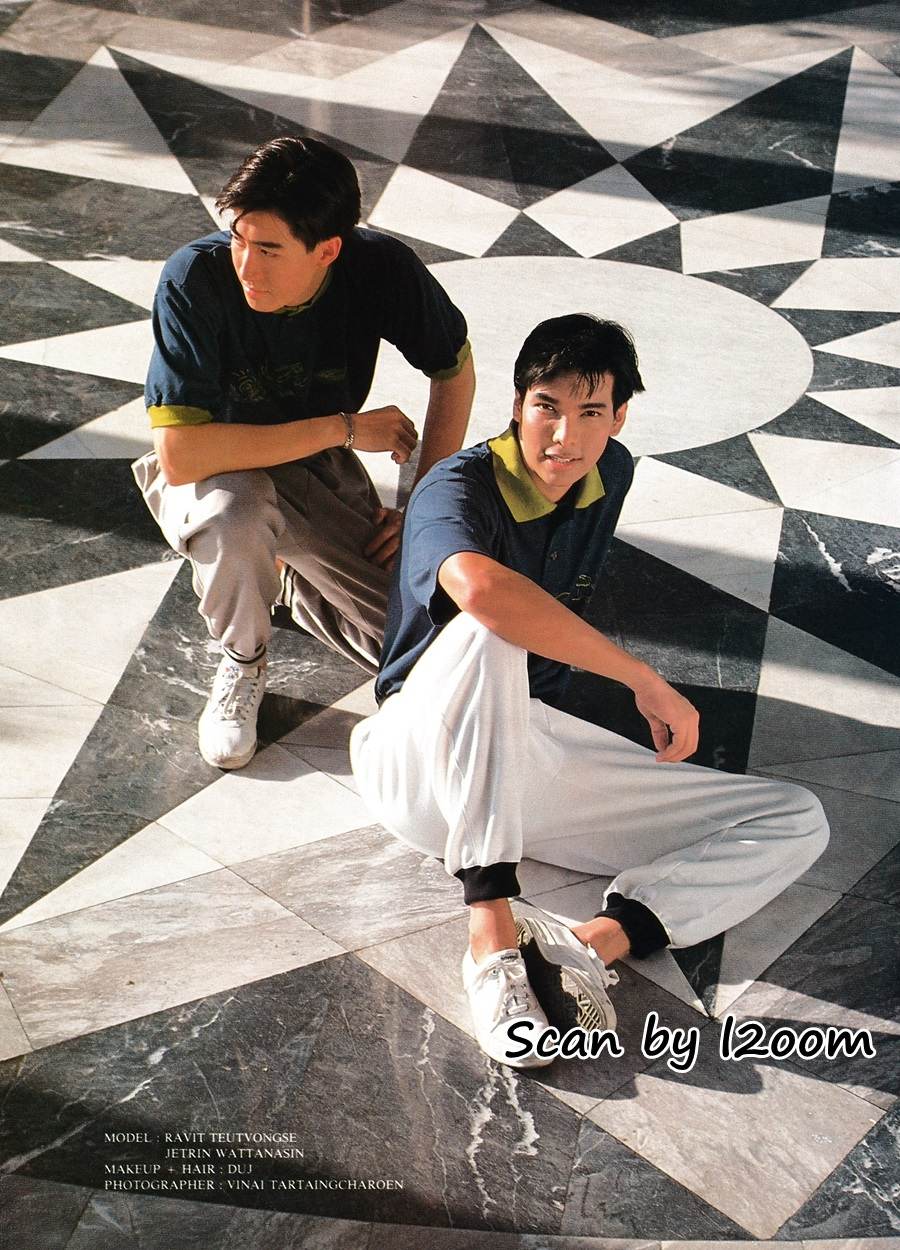 (วันวาน) ฮันนี่ ภัสสร & บี๋ ธีรพงศ์ @ นิตยสาร จันทร์ ปีที่ 4 ฉบับที่ 40 มกราคม 2534