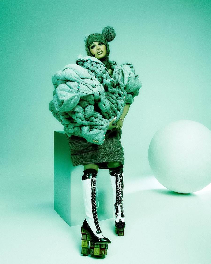 Cardi B @ Vogue Singapore July 2022