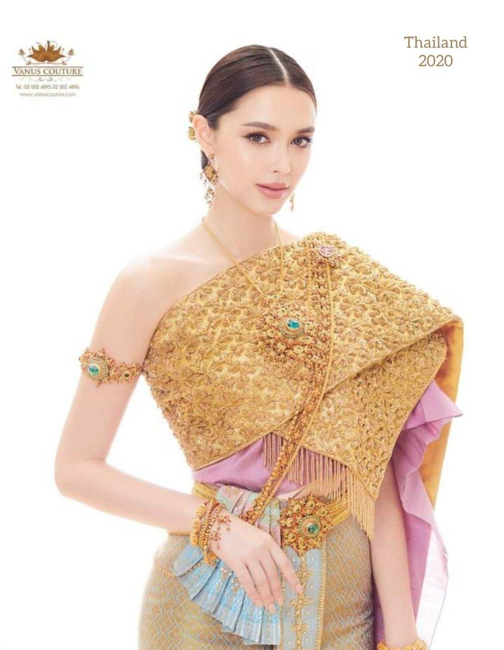 THAI CHAKKRAPHAT DRESS: Thai national costume | THAILAND 🇹🇭