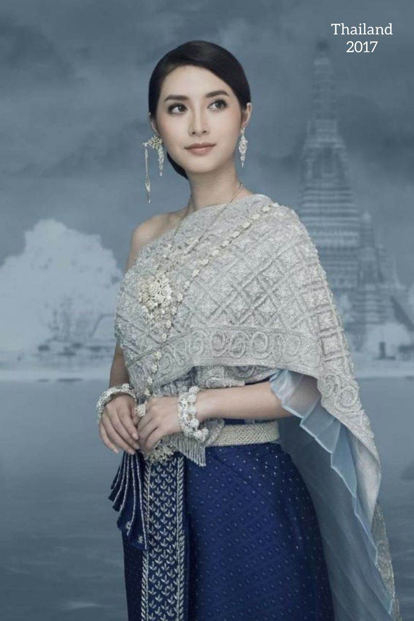 THAI CHAKKRAPHAT DRESS: Thai national costume | THAILAND 🇹🇭