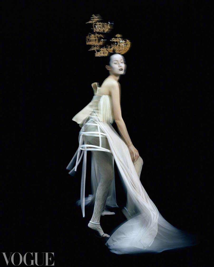 Ju Xiaowen @ Vogue China August 2022