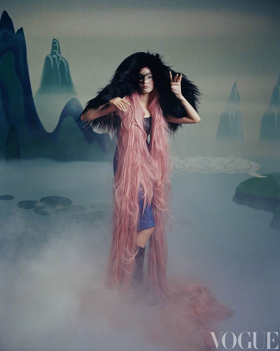Ju Xiaowen @ Vogue China August 2022
