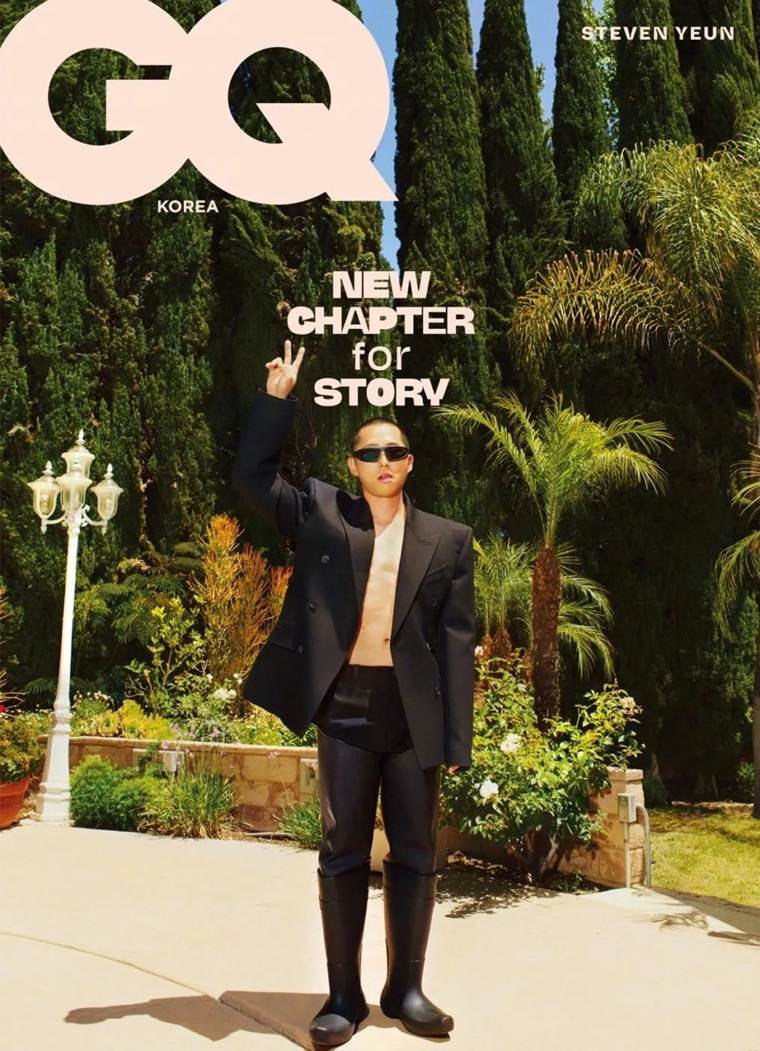Steven Yeun @ GQ Korea July 2022