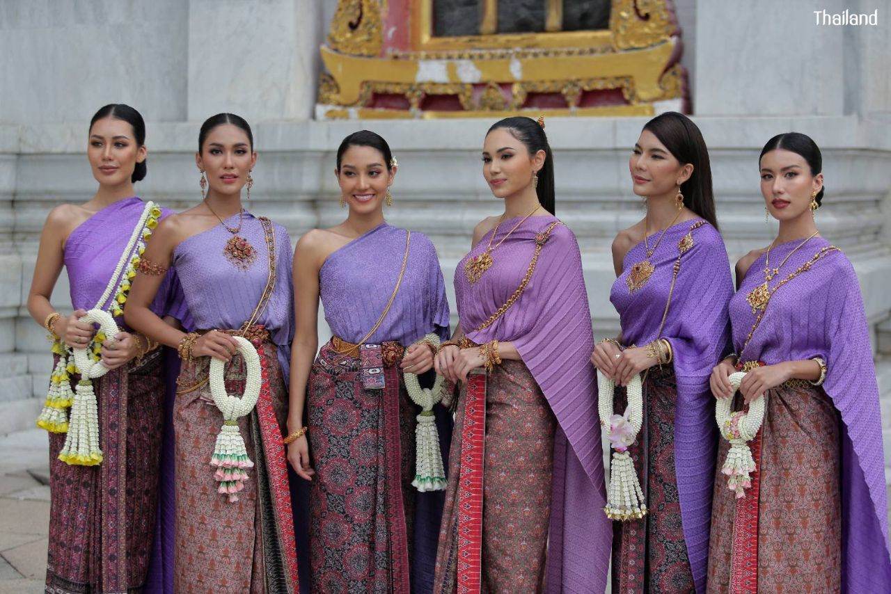 30 MISS UNIVERSE THAILAND 2022 contestants in Thai National Costume | THAILAND 🇹🇭