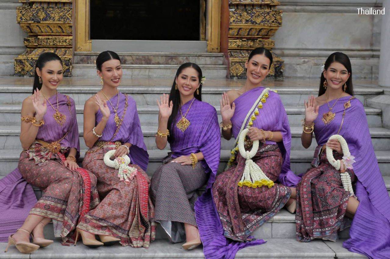 30 MISS UNIVERSE THAILAND 2022 contestants in Thai National Costume | THAILAND 🇹🇭
