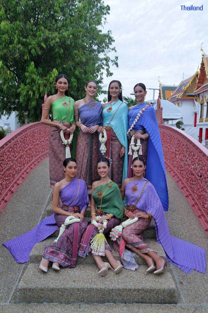 30 MISS UNIVERSE THAILAND 2022 contestants in Thai National Costume | THAILAND 🇹🇭