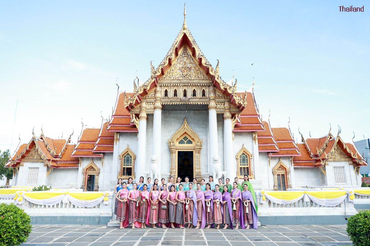 30 MISS UNIVERSE THAILAND 2022 Contestants in Thai National Costume | THAILAND 🇹🇭