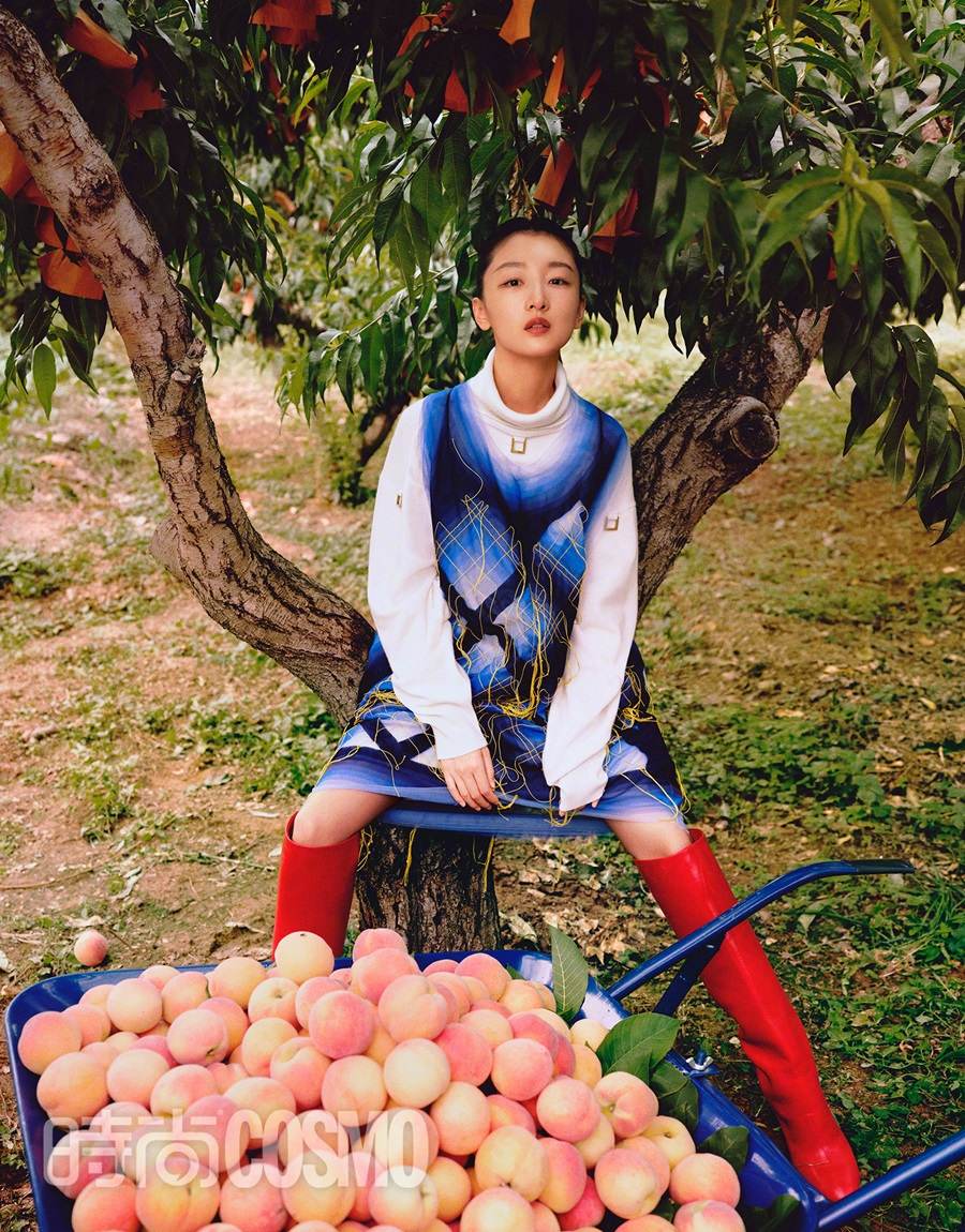 Zhou Dongyu @ Cosmopolitan China August 2022