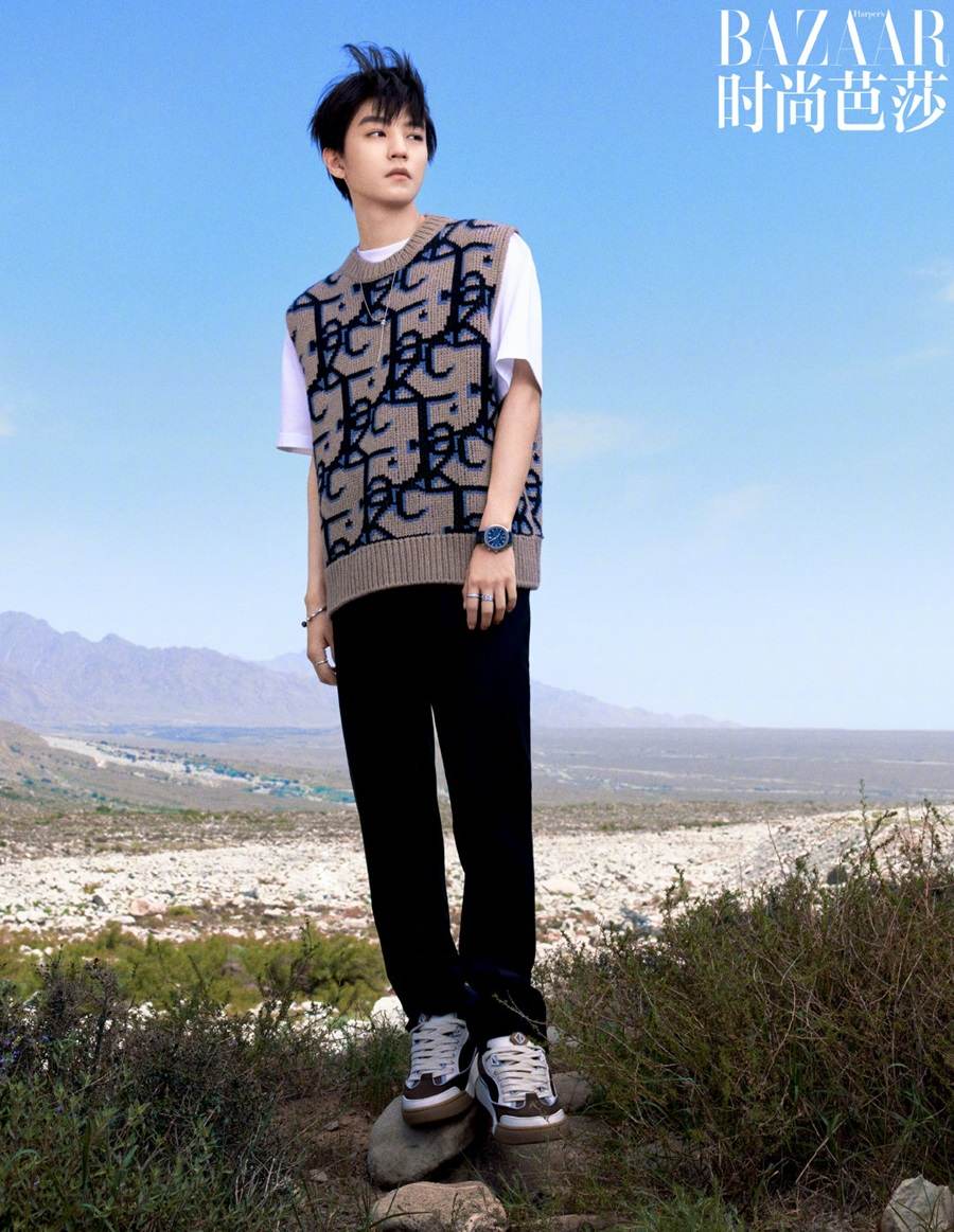 Karry Wang @ Harper&rsquo;s Bazaar China August 202