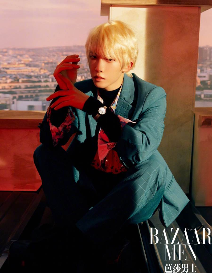 (INTO1) Liu Yu @ Harper&rsquo;s Bazaar Men China August 2022