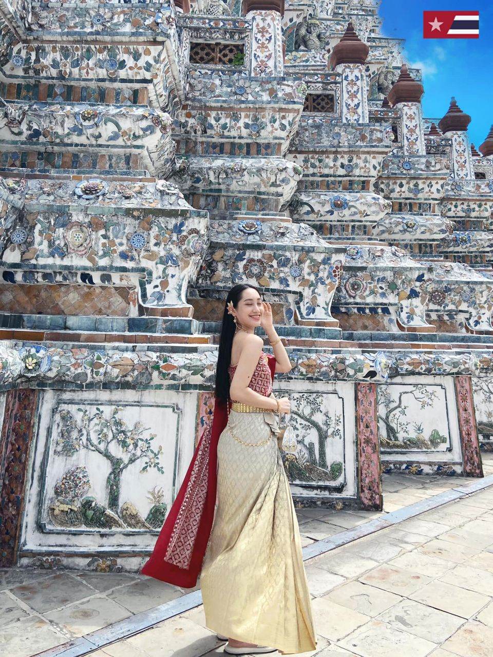 Vietnam Tourist 🇻🇳 and Beautiful Thai Traditional Dress | THAILAND 🇹🇭