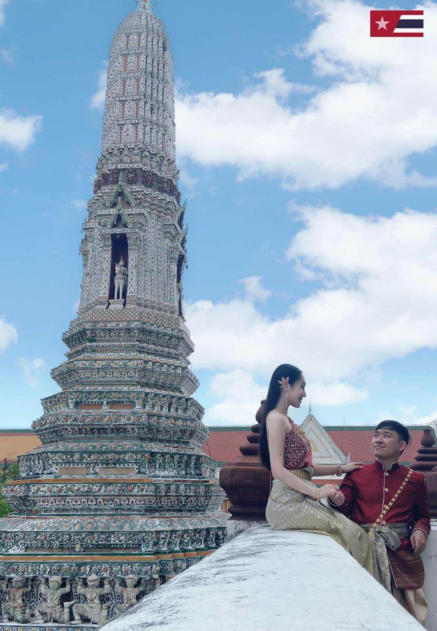 Vietnam Tourist 🇻🇳 and Beautiful Thai Traditional Dress | THAILAND 🇹🇭