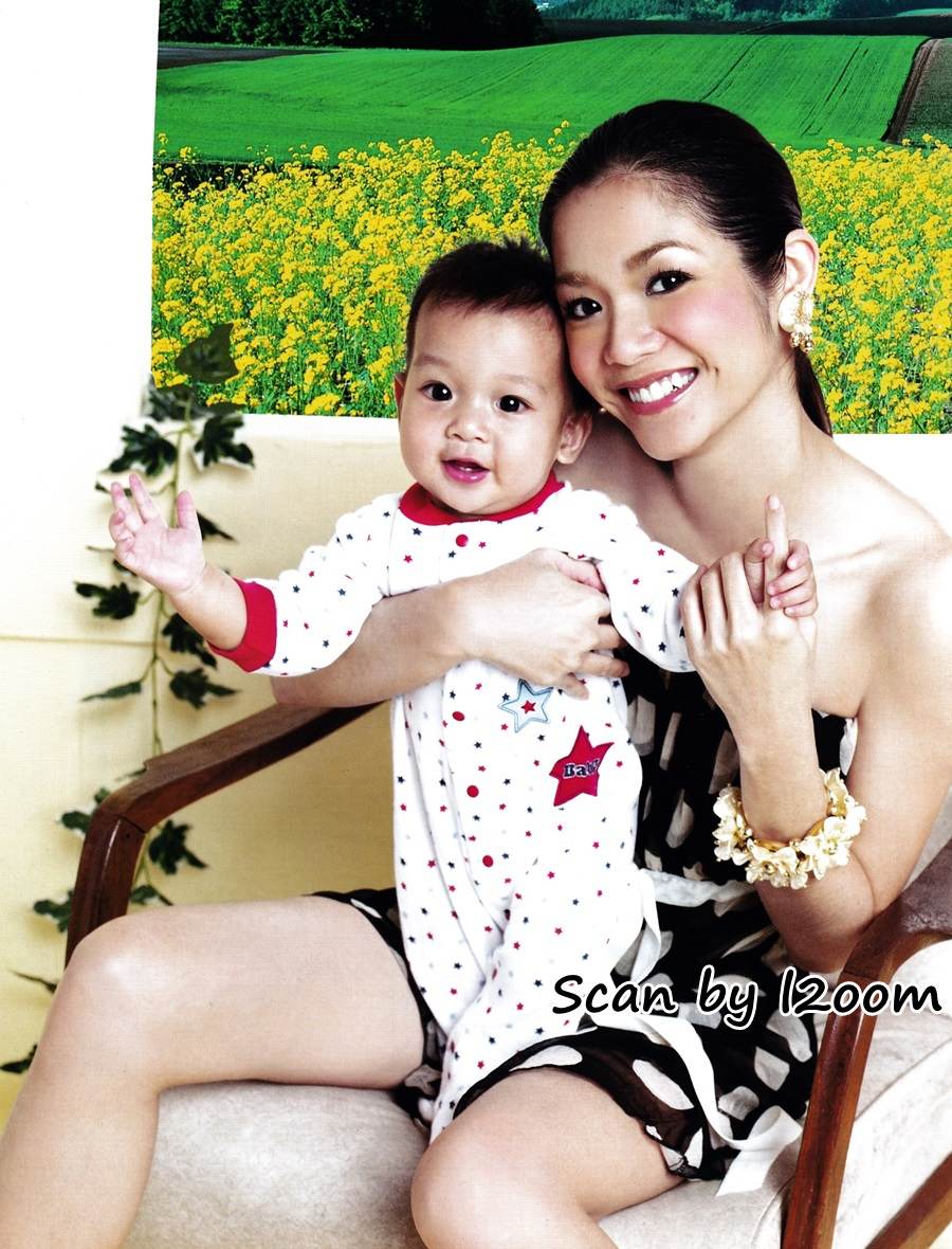 (วันวาน) นุ๊ก สุทธิดา & น้องปิ๊ปโป้ @ นิตยสาร ทีวีอินไซด์ ปีที่ 3 ฉบับที่ 108 สิงหาคม 2548