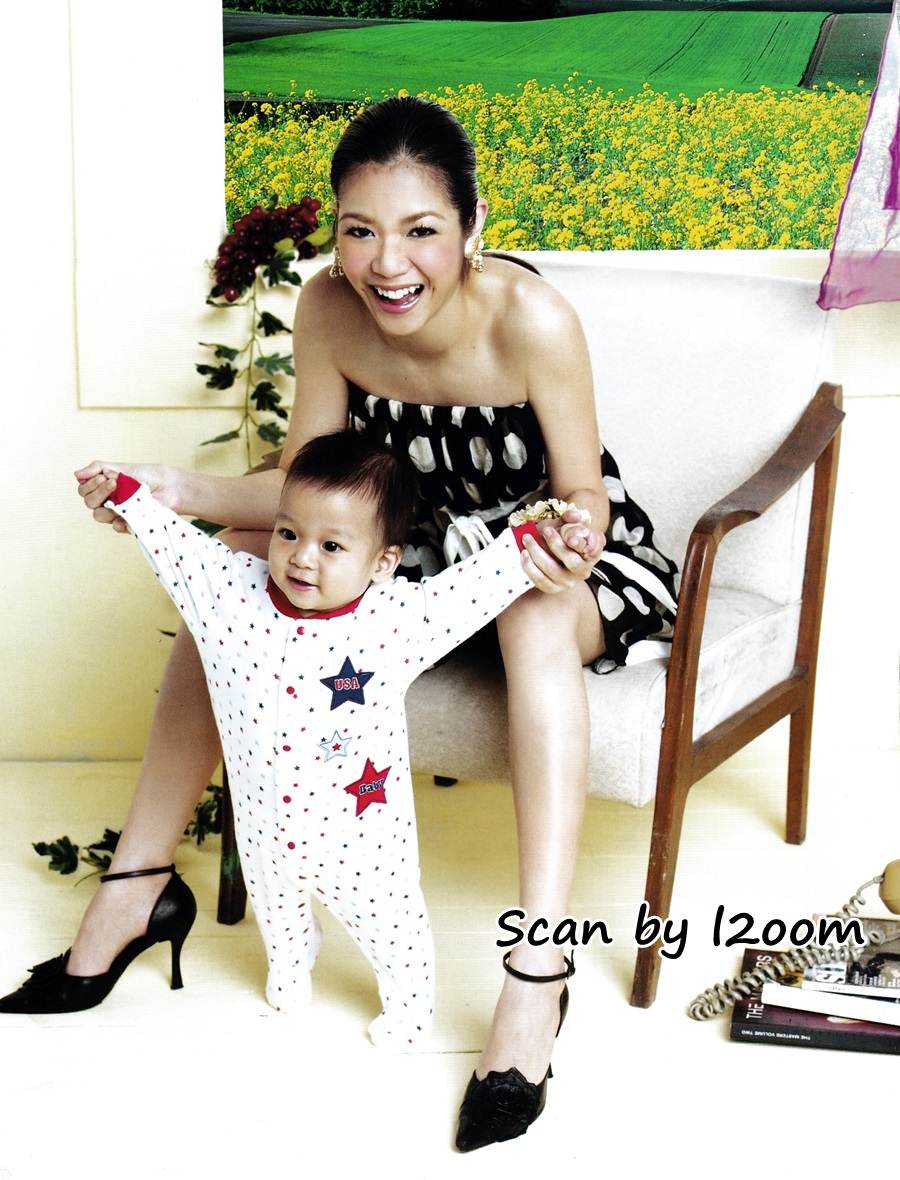 (วันวาน) นุ๊ก สุทธิดา & น้องปิ๊ปโป้ @ นิตยสาร ทีวีอินไซด์ ปีที่ 3 ฉบับที่ 108 สิงหาคม 2548
